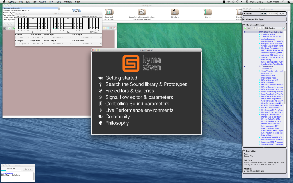 Starting Kyma the First Time kyma